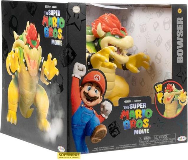 Productafbeelding Nintendo Super Mario Movie vuurspuwende Bowser, 18 cm