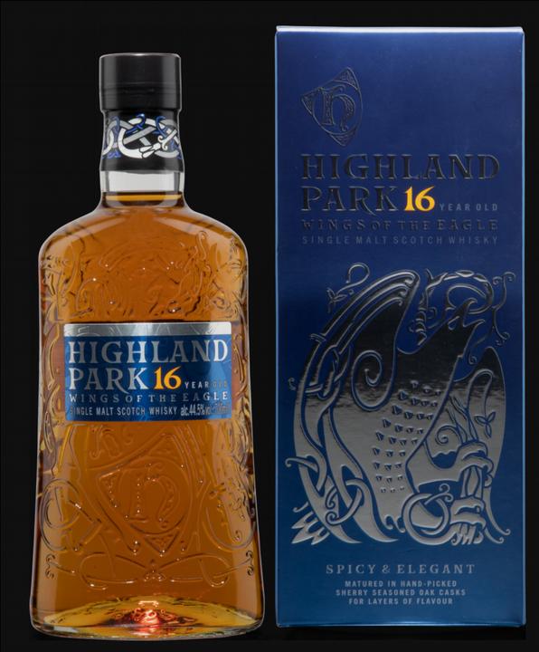 Actual product image Highland Park 16 Years Wings of the Eagle (Single Malt, Scotch whisky, 1 x 70 cl)