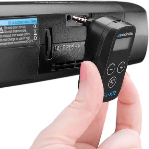 Actual product image Westcott FJ-XR Wireless Receiver für FJ-X2M 3.5 Klinke