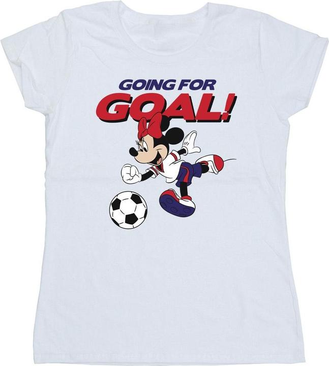 Disney Minnie Mouse Going For Goal TShirt (M)