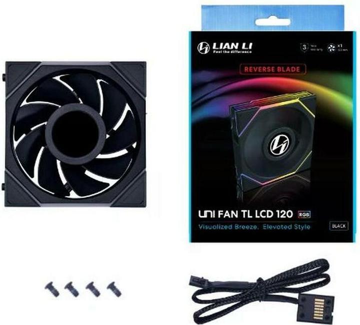 Actual product image Lian-Li Uni Fan TL Reverse Blade Series (120 mm, 1 x)