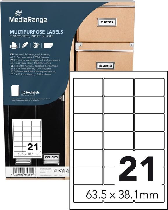 Actual product image MediaRange Matt