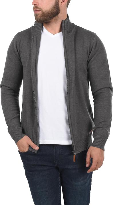Immagine prodotto Blend Norman Cardigan Maglione Maglia Con Bottoni Da Uomo Con Collo Alto Stampa (XXL)