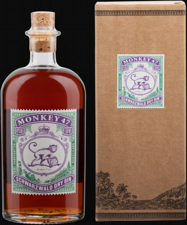 Actual product image Monkey 47 Black Forest Dry Gin Barrel's Cut (1 x 50 cl)