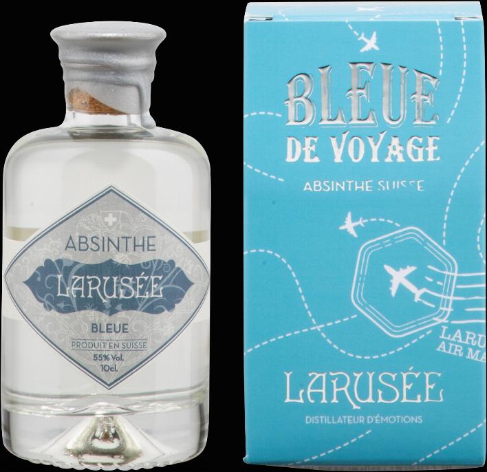 Larusée Absinthe Bleue de Voyage (18 years, 55 %, Switzerland, Absinthe)