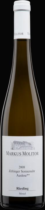 Immagine prodotto Weingut Markus Molitor Riesling secco Zeltinger Sonnenuhr Auslese** (1 x 75 cl, 2019)