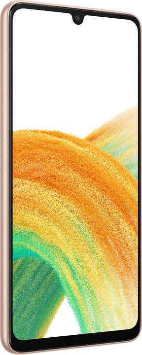 Produktbild Samsung Galaxy A33 5G (128 GB, Awesome Peach, 6.40", Dual SIM, 48 Mpx, 5G)