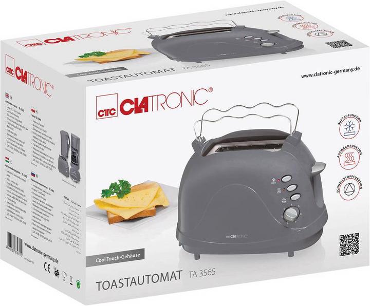 Image du produit Clatronic Grille-pain TA 3565 2 tranches