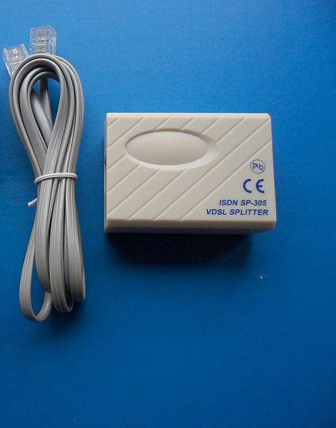 Actual product image Allnet VDSL2 Splitter f. ALL-MC115VDSL & ALL500VDSL (PoE Splitter)