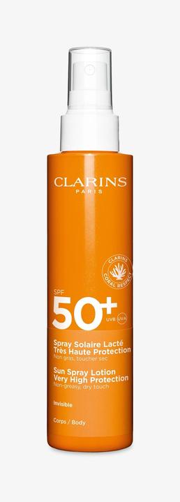 Actual product image Clarins Sun - SUN CARE BODY LOTION SPF50+ (Sun lotion, SPF 50+, 150 ml, 203 g)