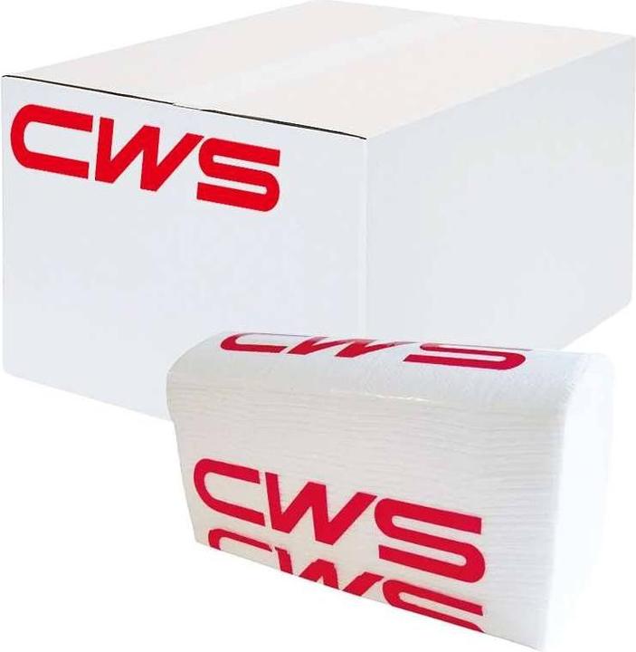 Produktbild CWS Faltpapierhandtücher mit M-Falzung (2500 x)
