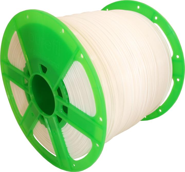 Produktbild Purefil Filament (bioTEC, 1.75 mm, 2500 g, Weiss)