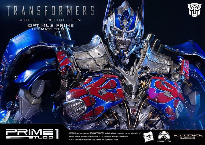 Actual product image Prime 1 Studio Transformers - Era of Doom Optimus Prime - EX Version Ultimate Edition Statue