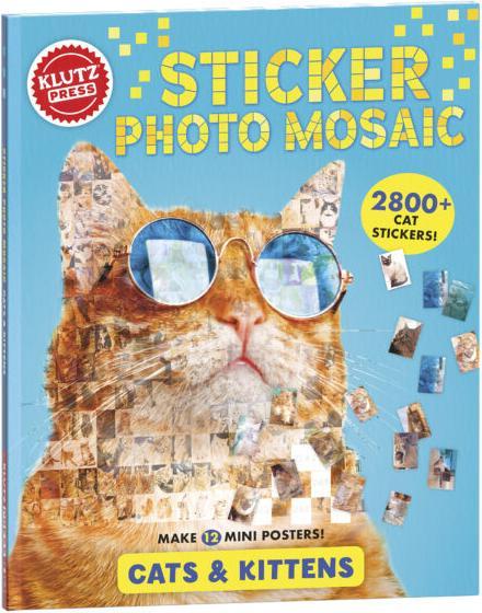 Produktbild Sticker Photo Mosaics: Cats & Kittens (Klutz)