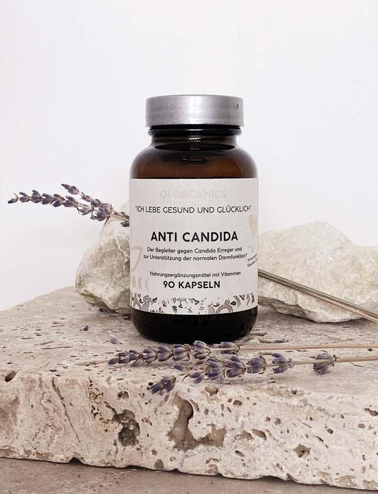 Produktbild QI Organics Anti Candida Kapsel - Normale Darmfunktion & Immunsystem (Tabletten)