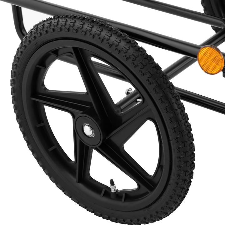 Image du produit Uniprodo Remorque vélo cargo - 35 kg - Réflecteurs
