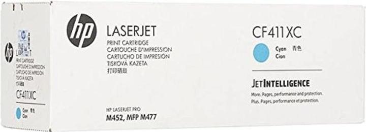 Image du produit HP CF411XC410X Cartouche de toner cyan Contract 5 000 pages ISO/IEC 19798 Cyan (C)