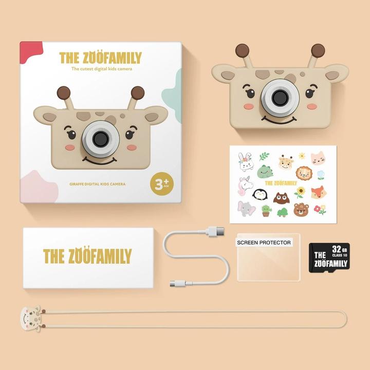 Produktbild The Zoofamily Kinder-Kamera C1 - Zoo Friends