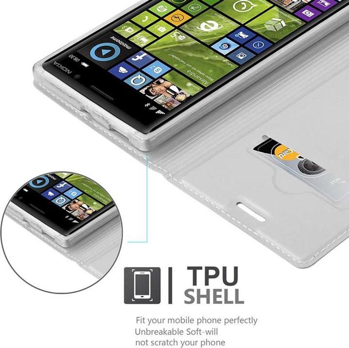 Produktbild Cadorabo Book Classy Style Cover (Nokia Lumia 830)
