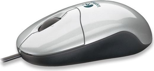 Produktbild Logitech Pilot Optical Mouse, silver, USB/PS/2, 1000dpi (Kabelgebunden)