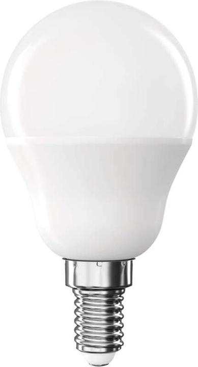 Emos Lampe LED Classic Mini Globe / E14 / 4,2 W (40 W) / 470 lm / Blanc chaud (E14, 4.20 W, 470 lm, 1 x, E)