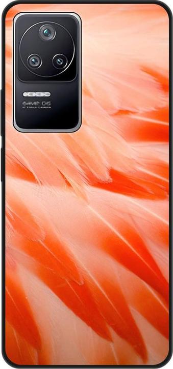 Flamingo feathers