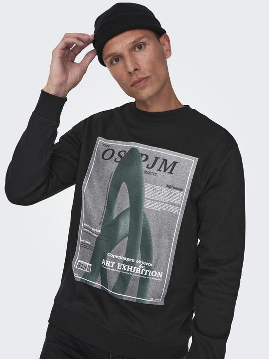Immagine prodotto Only & Sons Felpa con stampa (XL)