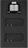 Image du produit Newell Kit comprenant un chargeur DL-USB-C à deux canaux et deux accumulateurs EN-EL14 pour Nikon (Chargeur de batterie d'appareil photo)