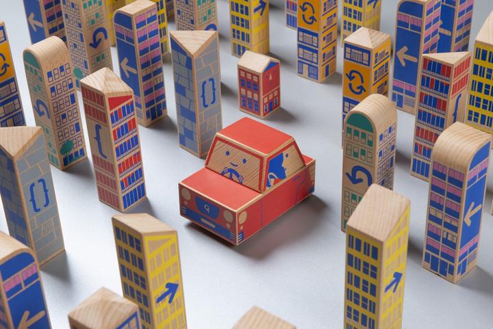 Actual product image Sunred Educational toy Cody Block