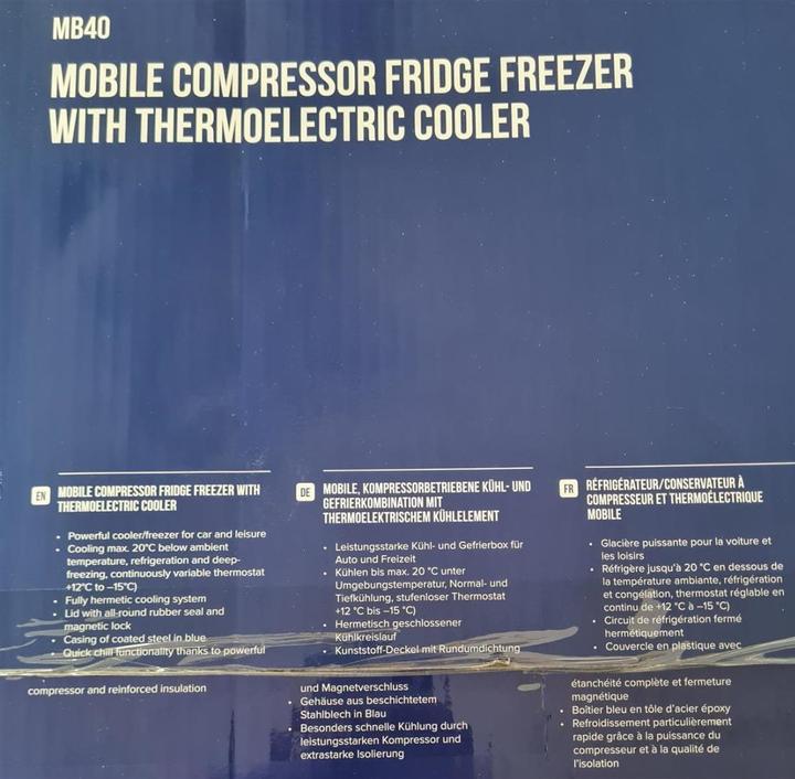 Actual product image Mobicool MB 40 AC/DC (40 l)
