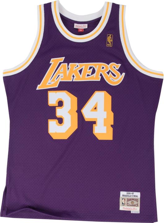 Mitchell & Ness NBA Los Angeles Lakers 1996-97 Swingman Shaquille O'Neal Trikot Herren