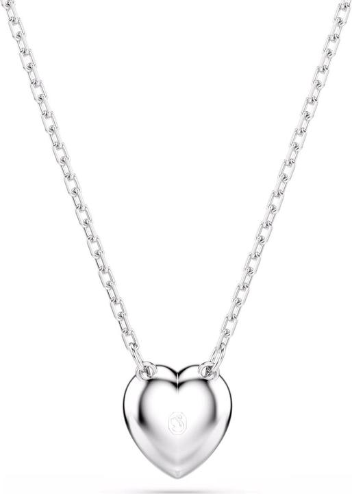 Produktbild Swarovski x Ariana Grande Halskette Verschiedene Schliffe Herz Weiss Rhodiniert (Swarovski Metall)