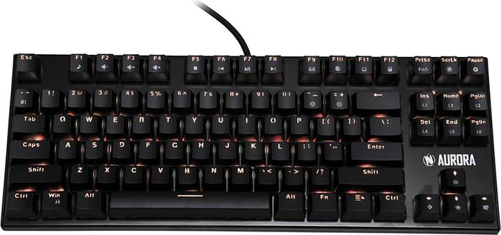Actual product image iBox Mechanical Gaming Aurora K-2R RGB, Content Blue Switch, US layout (US, Cable)
