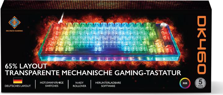 Produktbild Deltaco Gaming DK460 (DE, Kabelgebunden)