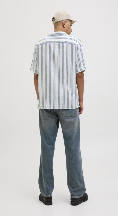 Image du produit Jack & Jones Jjeenzo Stripe Resort Shirt Ss Sn (L)