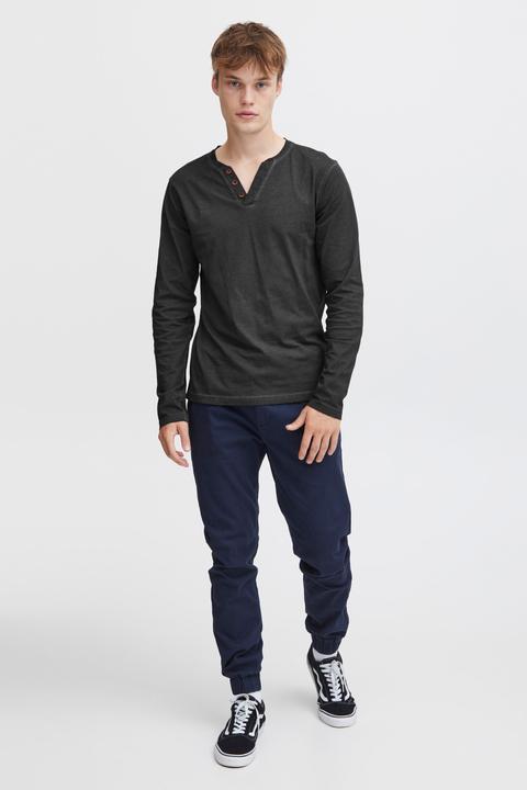 Immagine prodotto Solid Tinox - Maglie a manica lunga Con Collo A V da Uomo In Cotone 100% (L)