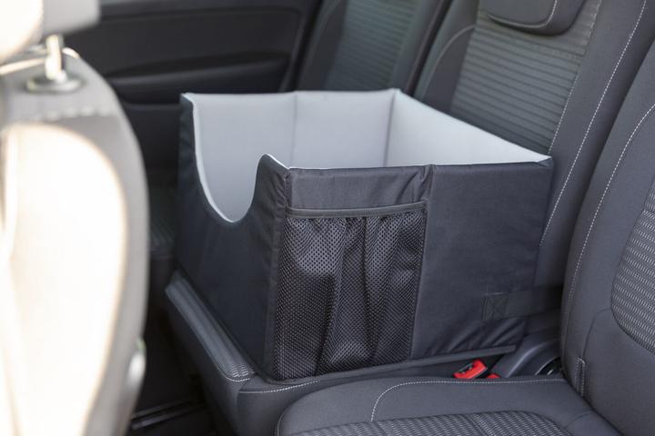 Image du produit Trixie Siège auto 45 × 28 × 40 cm, noir/gris (Chien, Pliable)
