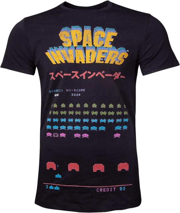 Space Invaders T-shirt pour hommes Level