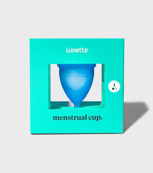 Lunette Menstruationstasse selene blau