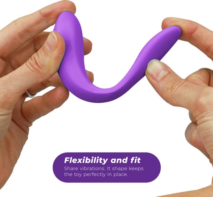 Produktbild We-Vibe Sync Go Remote Control Rechargeable Clitoral and G-Spot Vibrator (Purple)