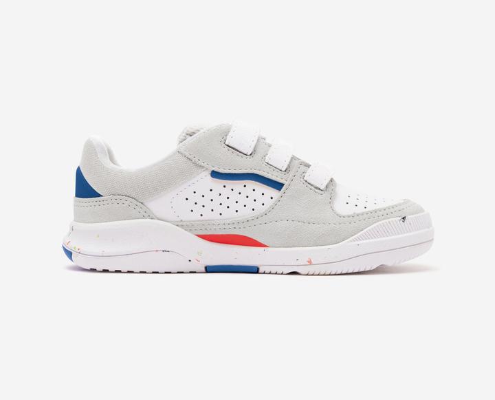 Immagine prodotto Decathlon Scarpe da ginnastica con velcro per bambini - Playventure City bianco/blu/rosso (30)
