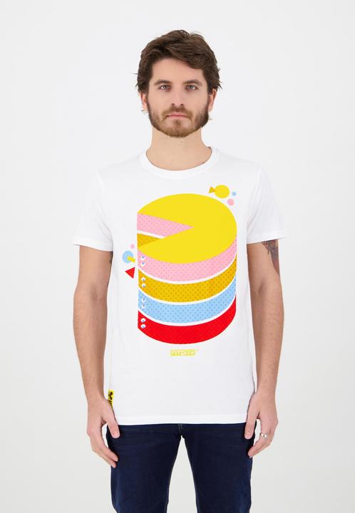 Actual product image Pacman 3D Men's Tshirt (L)