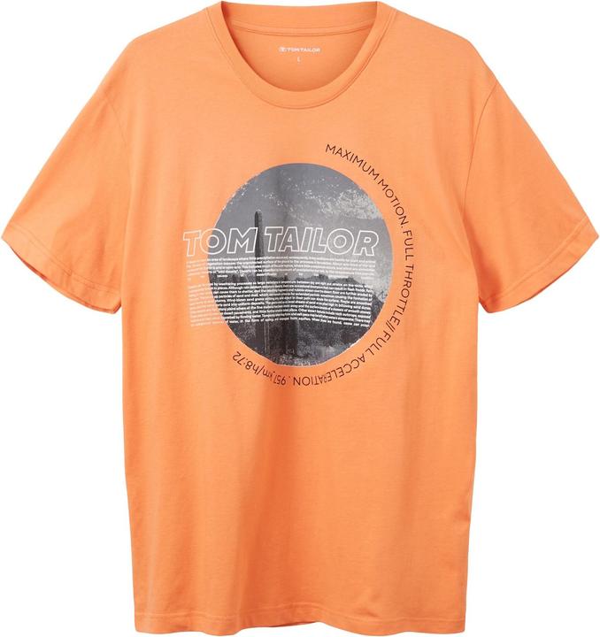 Tom Tailor T-Shirt Kurzarmshirt mit Foto-Print