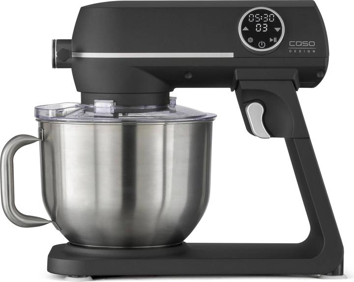 Image du produit Caso Robot de cuisine KM1800 Black E, bol en acier inoxydable (1800 W)