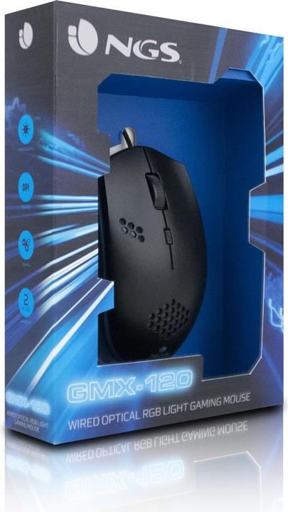 Immagine prodotto NGS per giochi GMX-120 800/1200 dpi Nero (Cablato)