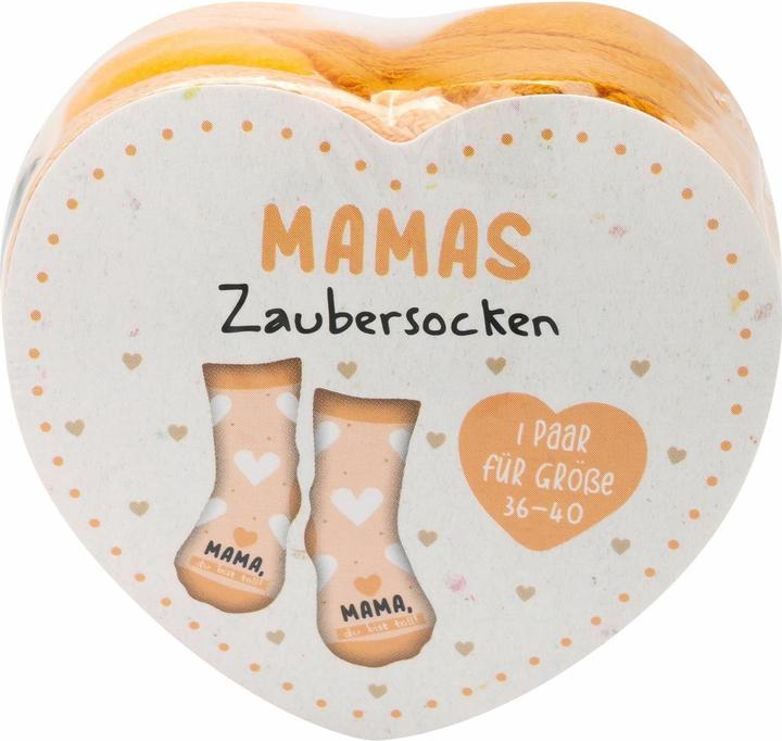 Sheepworld GRUSS & CO Zaubersocken Motiv ' Mama, du bist toll' (36 - 40)