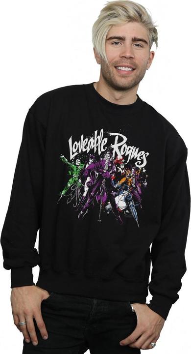 Immagine prodotto Felpa uomo Batman Loveable Rogues in cotone (XL)