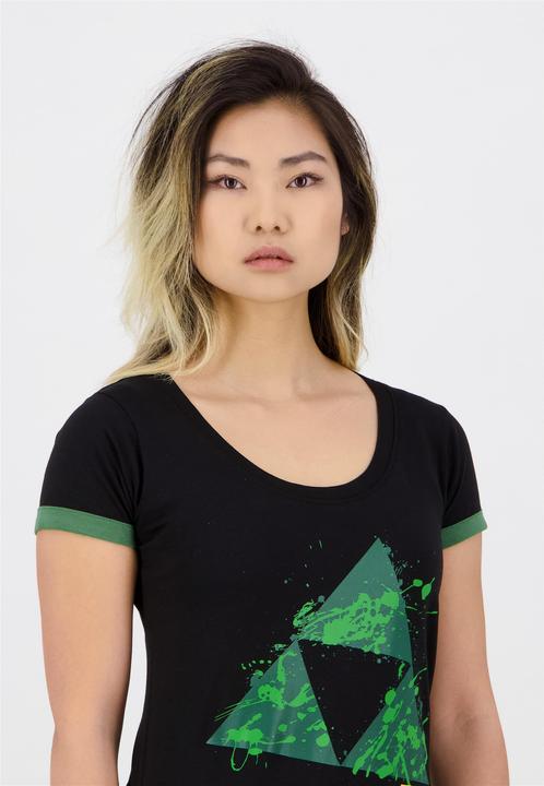 Produktbild The Legend of Zelda Triforce Splatter Women's Tshirt (L)