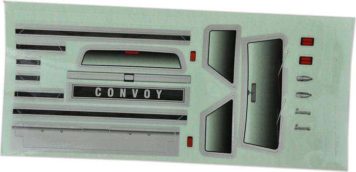 Actual product image Amewi AM18 Convoy Lexan body black