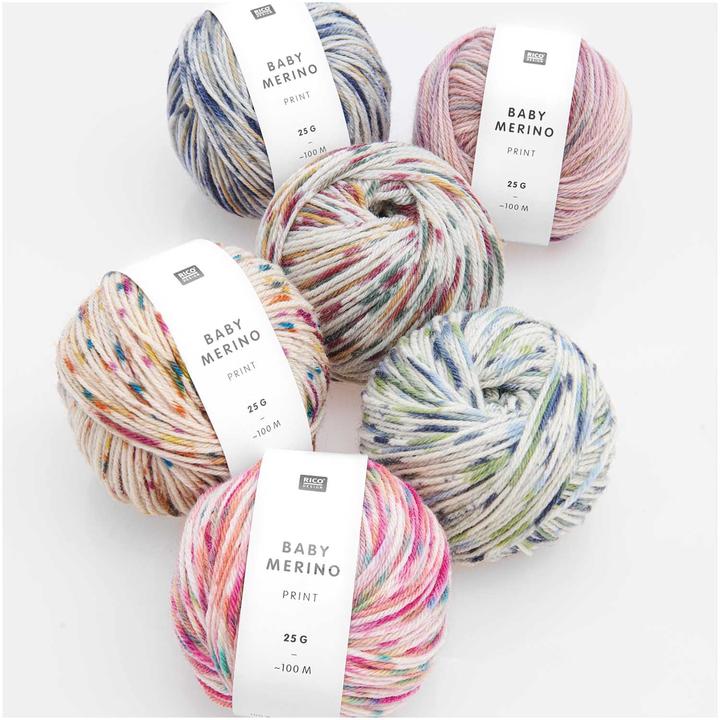 Produktbild Rico Design "Baby Merino Print" (100 m)